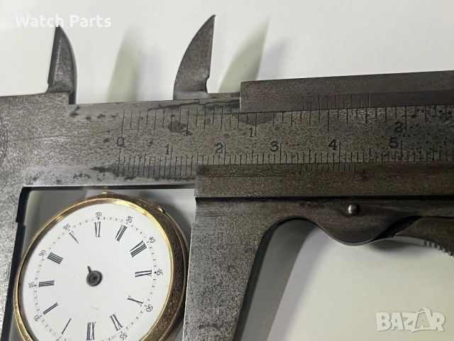 Златен джобен часовник 14 карата, снимка 13 - Джобни - 53087796