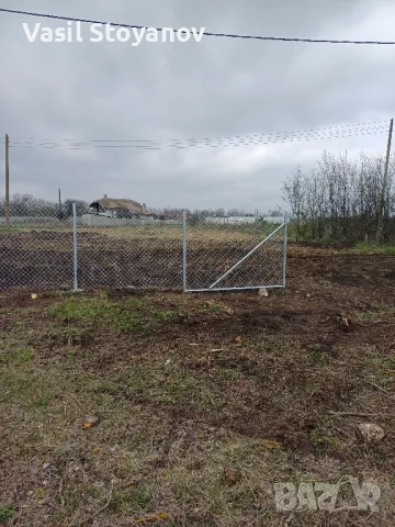 Здравейте предлагаме изграждане на огради (ограда)с циментови бетонни колове и мрежа., снимка 2 - Огради и мрежи - 50100770