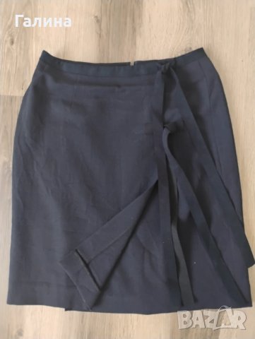 Тъмносиня пола Karl Lagerfeld, снимка 6 - Поли - 50672486