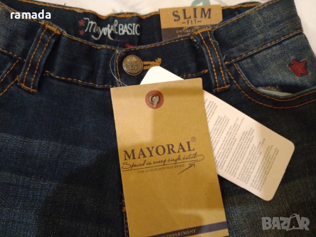 Дънки за момче 5г.Mayoral , снимка 2 - Детски панталони и дънки - 44865381