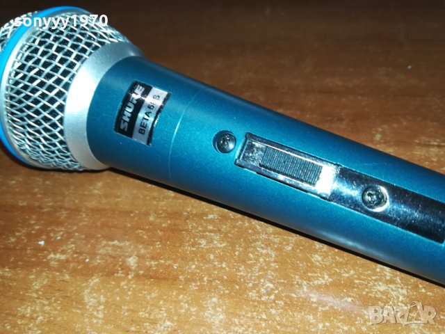 shure beta sm-58s microphone-внос швеицария, снимка 4 - Микрофони - 26556785