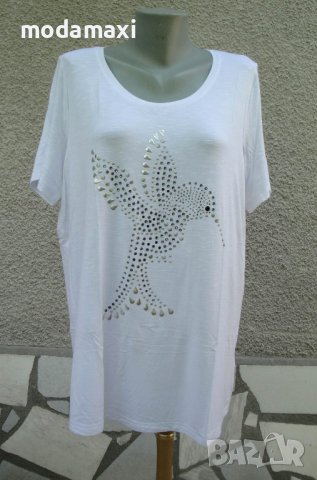 3XL Нова блуза Bonita с колибри , снимка 1