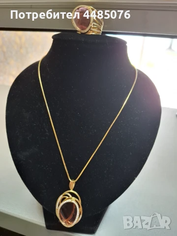 ЗЛАТЕН ДАМСКИ КОМПЛЕКТ 14К. 