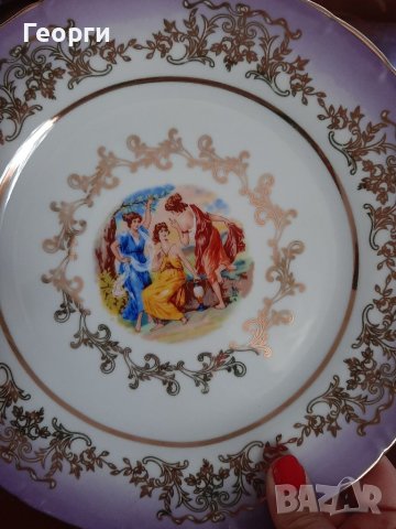 Порцелан "Трите грации", снимка 5 - Чинии - 40515854