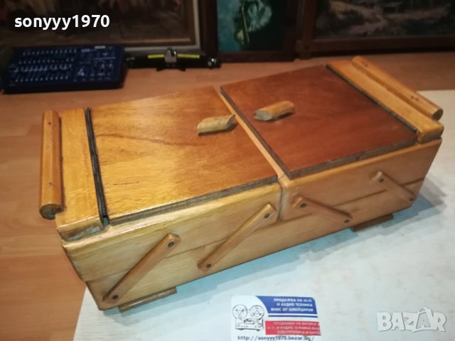 ДЪРВЕНА КУТИЯ ОТ ШВЕЦИЯ 2312231737LNWC, снимка 4 - Антикварни и старинни предмети - 43526597