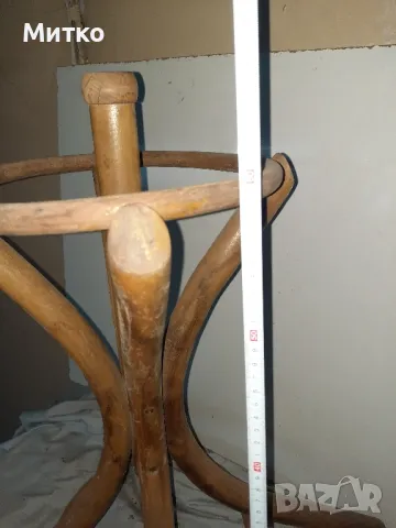 Горна и долна част за ретро Виенска вертикална дървена закачалка, снимка 10 - Антикварни и старинни предмети - 48719614