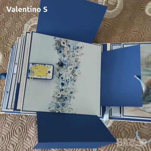 Ръчно изработен албум за снимки, снимка 3 - Други - 50038627