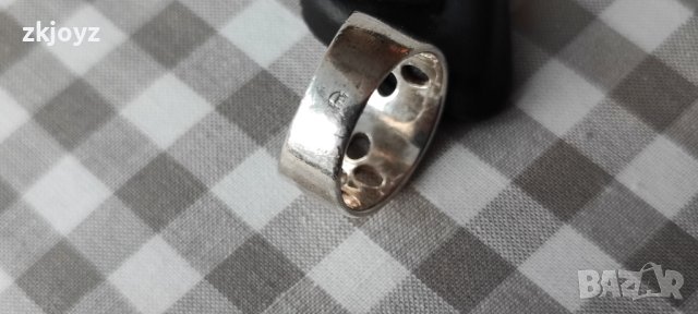 СРЕБЪРЕН ПРЪСТЕН  5.80 ГРАМА/ ПРОБА 925 , снимка 5 - Пръстени - 43452548