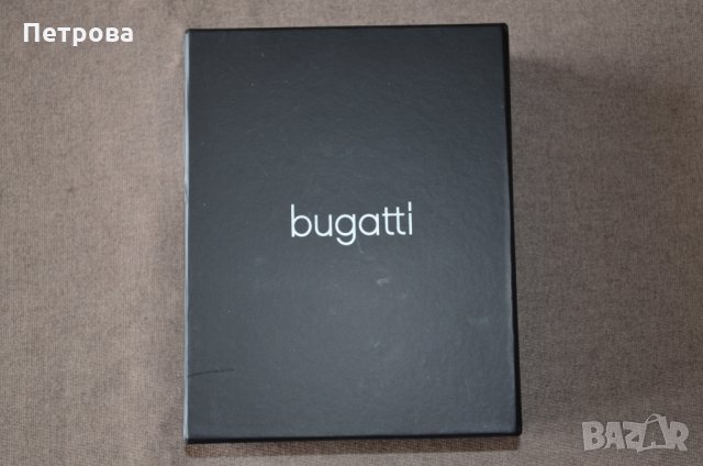 Bugatti Veloce Dollar Сlip черен портфейл, снимка 2 - Портфейли, портмонета - 32742570