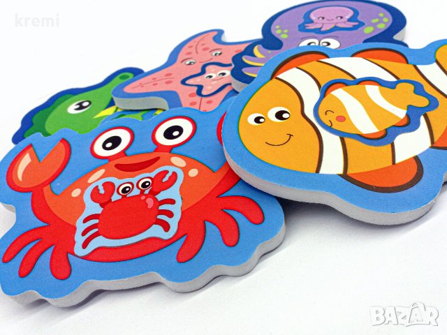 НОВИ! Мек пъзел за игра / Стикери за баня , снимка 8 - Други - 28479626