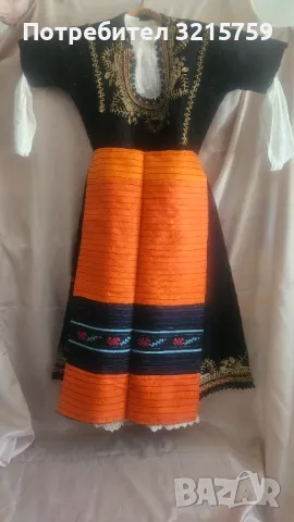 19 век Автентична носия , златна сърма