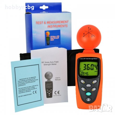 Уред за измерване на ЕМП радиочестотна радиация измервател на мощност, снимка 9 - Други инструменти - 21671283