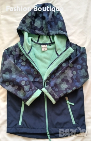 Детска ветрова с полар отвътре, размер 128, снимка 5 - Детски якета и елеци - 51932488