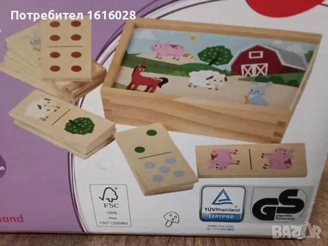Дървени Домино,Превозни средства,Строителни машини., снимка 9 - Образователни игри - 48482672