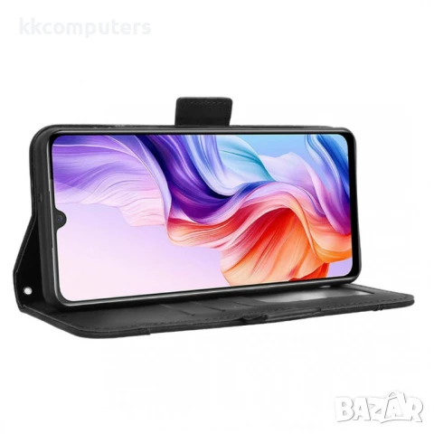 ZTE Blade A76 5G Magnetic Wallet Кожен Калъф и Протектор, снимка 15 - Калъфи, кейсове - 51200014