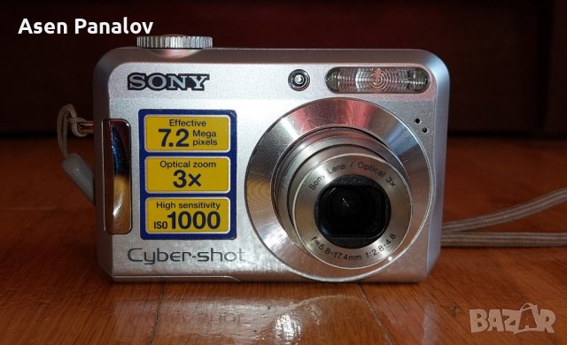 Sony Cybershot Compact DSC S650.Работещ , снимка 1 - Фотоапарати - 42309404