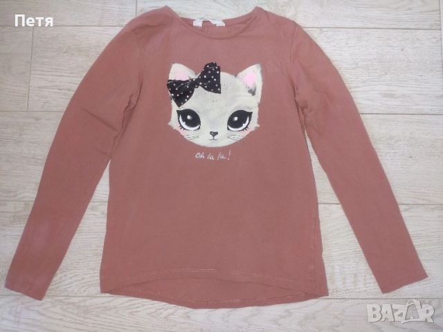 Три блузи "НМ" - 8-10 години, снимка 2 - Детски Блузи и туники - 51465371