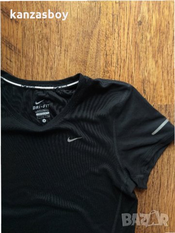 Nike Dri-FIT Miler Women's Running Top - страхотна дамска тениска, снимка 3 - Тениски - 33216794