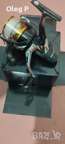 shimano макара с двоен заден аванс +Флуорокарбон, снимка 2 - Макари - 53272795
