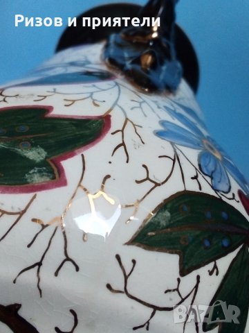 19 век Ваза, снимка 12 - Антикварни и старинни предмети - 33687033