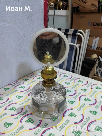 Стара газена лампа - неизползвана , снимка 8 - Антикварни и старинни предмети - 53450750