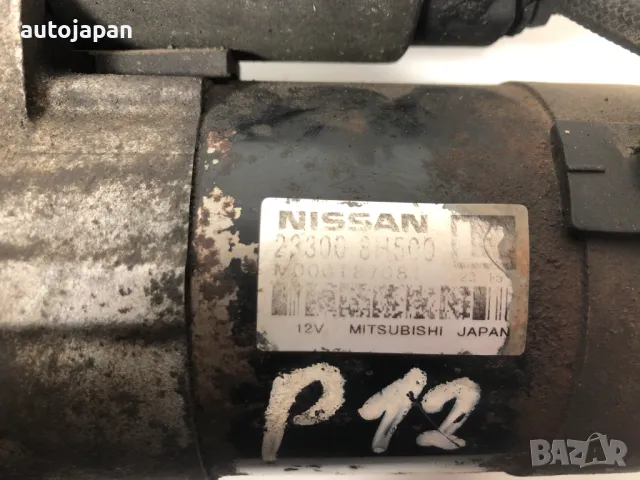 Стартер Nissan Primera P12 2.0 140кс 2002г M000T87081, снимка 2 - Части - 49190400