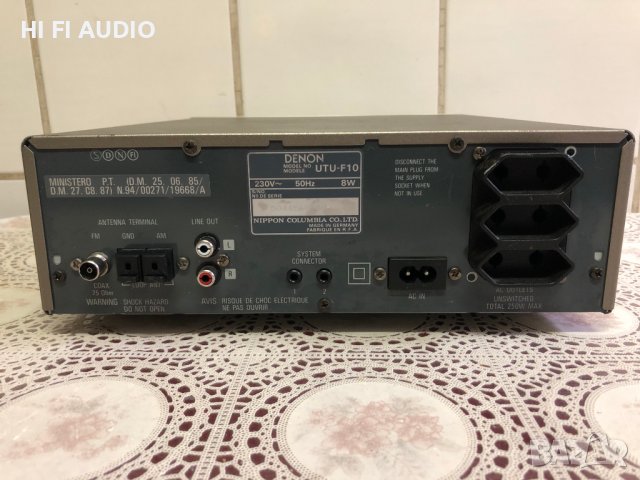 Denon UTU-F10, снимка 4 - Ресийвъри, усилватели, смесителни пултове - 43690009