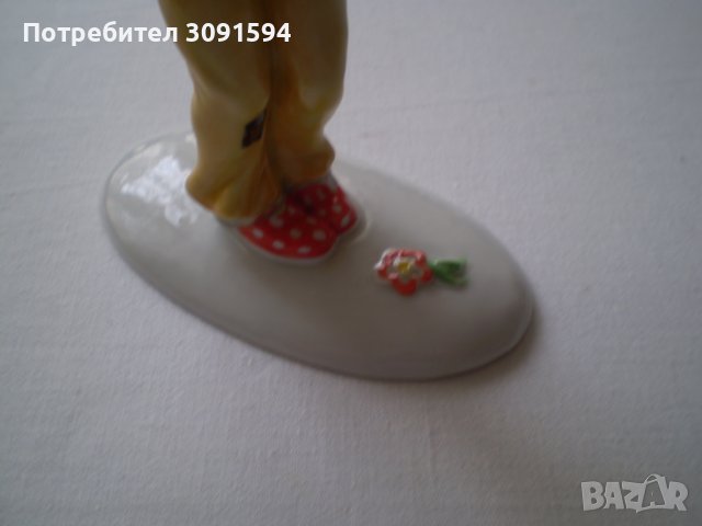    Рядка старинна порцеланова статуетка Metzler & Ortloff Момче Античен колекционерски , снимка 11 - Колекции - 38317930