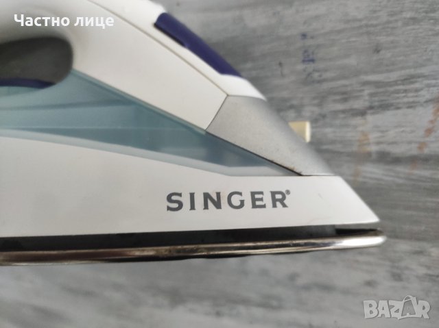 Парна ютия Singer SG2400  2400W за ремонт или за части , снимка 6 - Ютии - 38007830