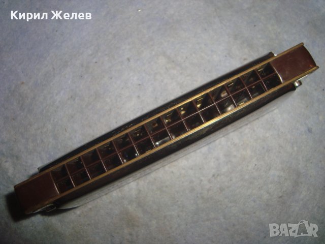 Bandmaster TREMOLO Стара ГДР Маркова УСТНА ХАРМОНИКА РЯДКА 30939, снимка 5 - Антикварни и старинни предмети - 38108275