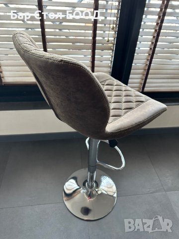 Бар стол Jack хром + безплатна доставка и гаранция, снимка 8 - Столове - 43170608