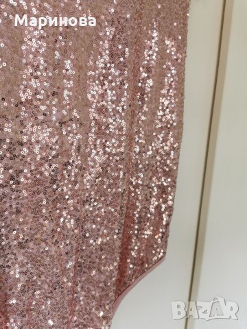 Боди с пайети, снимка 2 - Бански костюми - 32504891