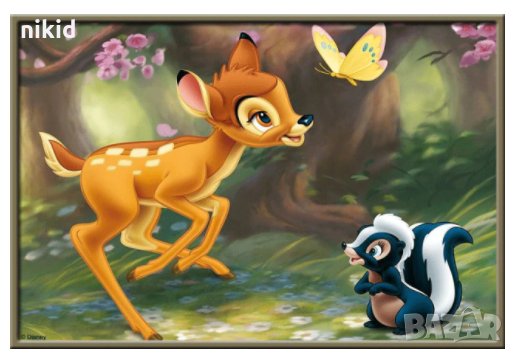 5D гоблен Детски Бамби сърничка диамантен гоблен картина мозайка за направа схема с камъчета