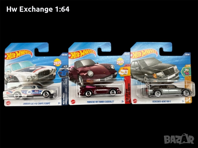 Hot wheels set 3 броя 