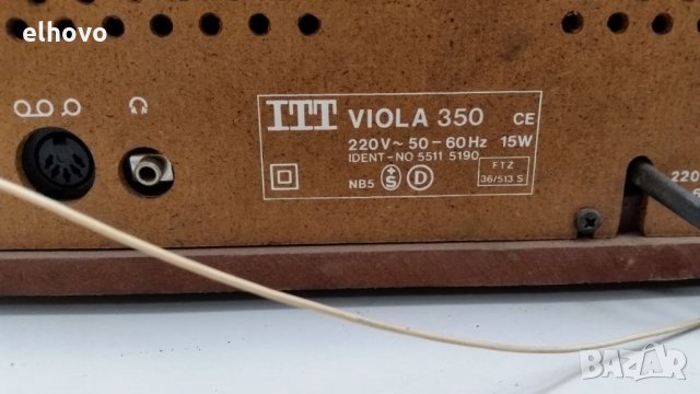 Радио Viola 350 Stereo, снимка 4 - Радиокасетофони, транзистори - 26401117