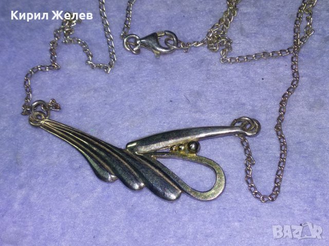 ПРЕКРАСНО ЕФИРНО СРЕБЪРНО КОЛИЕ СРЕБРО 925 ФИНА БИЖУТЕРСКА МАЙСТРОСКА ИЗРАБОТКА 40023, снимка 12 - Колиета, медальони, синджири - 43221561
