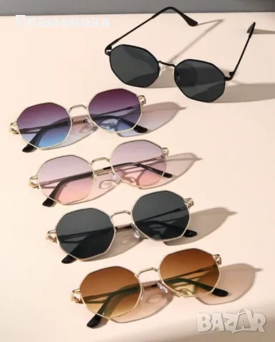 Дамски слънчеви очила с тънка рамка 
