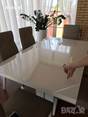 Силиконов прозрачен протектор за маса, снимка 5 - Мушами - 34749499