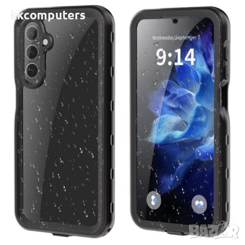 Samsung Galaxy A16 5G / 4G REDPEPPER Водоустойчив / Удароустойчив Калъф + Скрийн Протектор – Черен, 