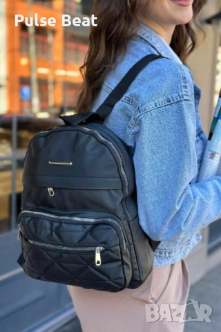 Регулируема дамска раница с цип