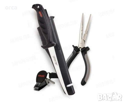 Комплект Rapala клещи нож резачка мултифункционален сет Pro Premium