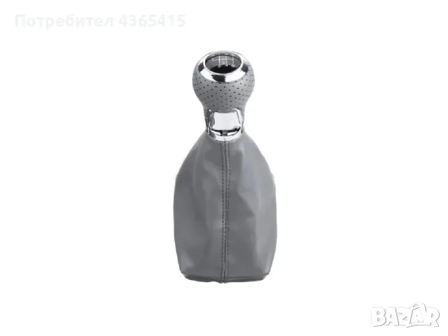 Топка с маншон за скоростен лост за Audi A4 B6 / B7 Сив - 6 Скорости, снимка 3 - Части - 49287584