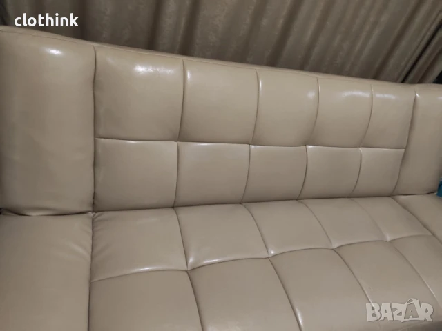 Кожен диван, снимка 3 - Дивани и мека мебел - 50683804