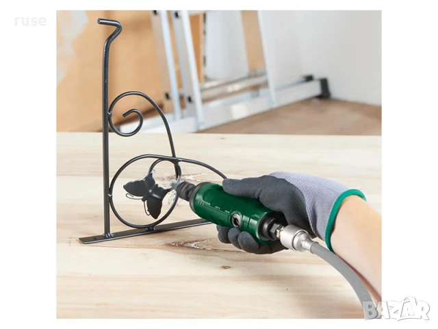 НОВИ! Пневматичен прав шлайф в куфар Parkside, снимка 8 - Други инструменти - 50734472