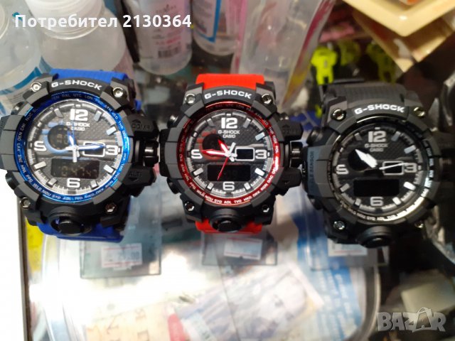 G shock стилни часовници  всякакви модели с гаранция, снимка 1 - Мъжки - 23478136