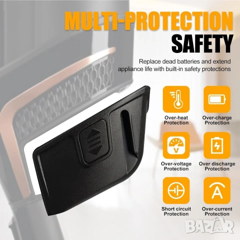 25.2V Батерия за Miele Triflex HX1 и HX2 - 3.0Ah (Заместител HX-LA), снимка 4 - Прахосмукачки - 53276817