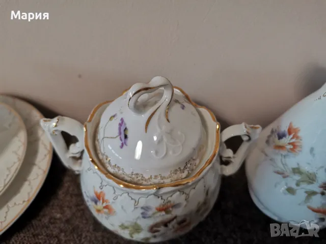 Порцелан Friedrich Kästner, снимка 6 - Антикварни и старинни предмети - 49300784