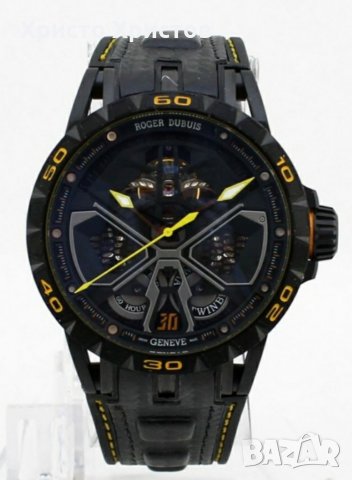 Мъжки механичен луксозен часовник Roger Dubuis Excalibur Spider Huracan , снимка 3 - Мъжки - 32242619