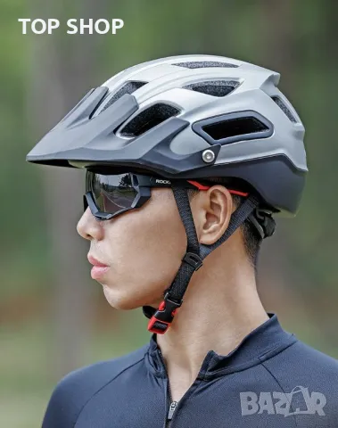 Каска ROCKBROS HC-65- сива, Л, снимка 10 - Аксесоари за велосипеди - 48636578