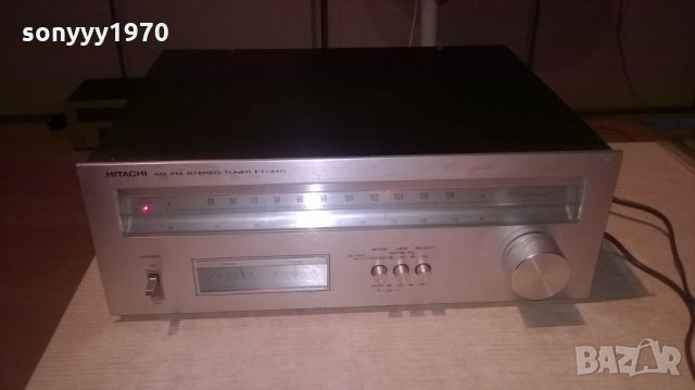 поръчан!!!hitachi ft-340 stereo tuner-made in japan-внос швеицария, снимка 6 - Ресийвъри, усилватели, смесителни пултове - 26260165